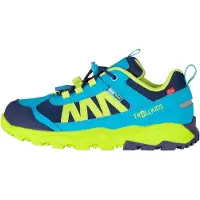 TROLLKIDS Kinder Tronfjell Hiker Low Wanderhalbschuh pool blue/dark indigo 28