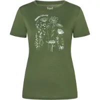 Super.natural W Rock Flowers Tee chive/various (13H) M