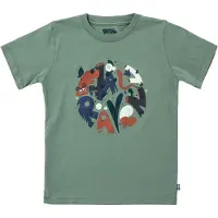 Fjällräven Kids Forest Findings T-shirt patina green (614) 146