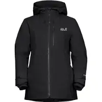 Jack Wolfskin Damen Jacke Flowline 3IN1 Jacket W Schwarz L