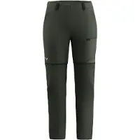 Salewa - Women's Puez Hemp DST 2/1 Pant - Zip-Off-Hose Gr 42 oliv