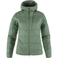 Fjällräven - Women's Keb Padded Hoodie - Kunstfaserjacke Gr S grün