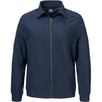 Schöffel Strickjacke SCHÖFFEL "Jersey Jk Style Calmay WMN", Damen, Gr. 42, 8820, blau, Oberstoff: 77% Nylon, 23% Elasthan, Strickjacken Strickjacke