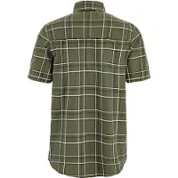 Fjällräven Abisko Hike Shirt SS M laurel green-chalk white (625-113) S