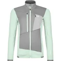 Ortovox - Women's Fleece Grid Jacket - Fleecejacke Gr M grau/grün