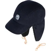 Super.natural Earflap Cap jet black (872) OS