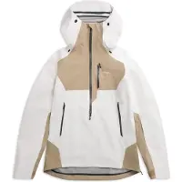 Bergans Oppdal 3L Shell Anorak Unisex arctic white/sandstone (25746) M