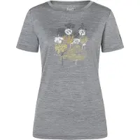 Super.natural - Women's Orchid Bio Jersey Tee - Merinoshirt Gr XL grau/ various
