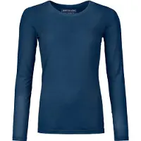 Ortovox - Women's 150 Cool Clean L/S - Merinoshirt Gr L blau