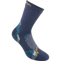 La Sportiva - Hike Tech Socks - Wandersocken Gr 38-40 blau