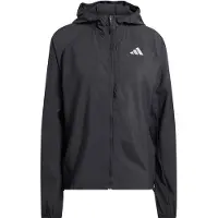 Adidas Laufjacke PERFORMANCE "ADI365 RUNNING ESSENTIALS T", Damen, Gr. XS, schwarz, Obermaterial: 100% Polyester, Jacken Laufjacke, für Erwachsene, mit Reißverschluss, sportlicher Schnitt