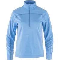 Fjällräven - Women's Abisko Lite Fleece Half Zip - Fleecepullover Gr L blau