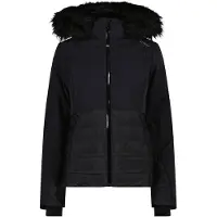 CMP Damen Skijacke Ski Jacket Zip Hood Schwarz 38