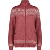 CMP Woman Fleece Jacket Knitted peony (B709) 34