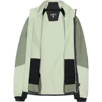 CMP Damen Hybrid Stretch Jacke mit abnehmbaren Ärmeln grün 38