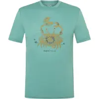 Super.natural M MR Crab Tee lagoon green/various (92H) L