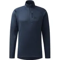 Haglöfs - Korp Mid Halfzip - Fleecepullover Gr L blau