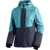 Maier Sports Skijacke "Campigna W", Damen, Gr. 42, blau (hellblau), 100% Polyester, Jacken Skijacke, Damen Winterjacke wasserdicht u. atmungsaktiv