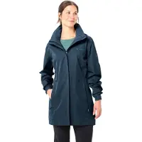 Vaude Regenjacke "Womens Escape Parka" sportlicher Stil, wasser- und winddicht, atmungsaktiv