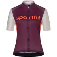 Sportful Supergiara Logo Kurzarm-radtrikot Lila S Frau Lila S