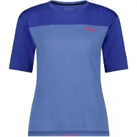 Mons Royale - Women's Diversion Merino Bike Jersey S/S - Radtrikot Gr XS blau