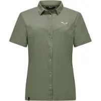 Salewa - Women's Puez S/S Shirt - Bluse Gr 40 oliv