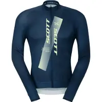 SCOTT - Jersey Rc Pro L/S - Radtrikot Gr L blau