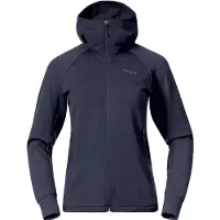Bergans Rabot Merino Tech Midlayer Hoodie Women navy blue (557) XS