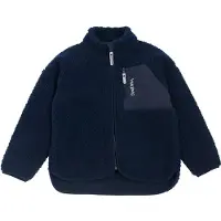 Viking Fleecejacke - Playtime Pile - Teddy - Navy - - 10 Jahre (140) - Fleecejacken