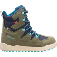 TROLLKIDS Kinder Finmark Winterstiefel pine green/mystic blue 31