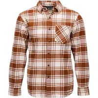 Black Diamond M Project Flannel, 9718 Clay-Off White Plaid, S, Herren -