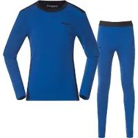 Bergans Allround Merino Baselayer Set Kids/Junior space blue/navy blue (25522) 164