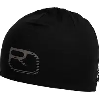 Ortovox - 120 Cool Tec Logo Beanie - Mütze Gr One Size schwarz