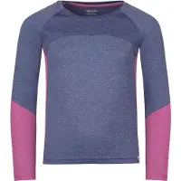 TROLLKIDS - Girl's Seiland Longsleeve - Funktionsshirt Gr 164 blau