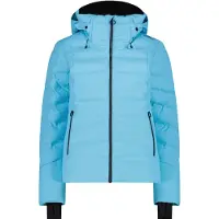 CMP Woman Ski Jacket FIX Hood topazio (L222) 44