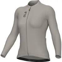 ALÉ - Women's Pragma Color Block L/S Jersey - Radtrikot Gr XL grau