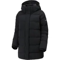 Columbia Women's Amaze Puff Mid Hooded Down Jacket black (010) XL