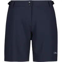 CMP - Women's Free Bike Bermuda w/ Inner Mesh Underwear - Radhose Gr 44 blau