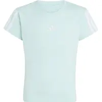 Adidas - Girl's 3-Stripes Tee - T-Shirt Gr 152 grau