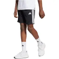 Adidas Shorts SPORTSWEAR "TRAIN ESSENTIALS 3-STREIFEN KIDS", Jungen, Gr. 116, N-Gr, schwarz-weiß (schwarz, weiß,), Obermaterial: 100% Polyester, Hosen Shorts