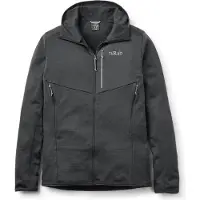 Rab Sweatjacke Ascendor Hoody Herren Black-L