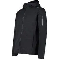 CMP - Jacket Fix Hood with Sleeve Pocket - Fleecejacke Gr 46 schwarz