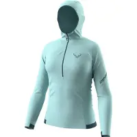 Dynafit - Women's Traverse Thermal 1/2 Zip - Fleecepullover Gr L türkis