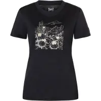 Super.natural - Women's Cactus World Bio Jersey Tee - Merinoshirt Gr XL schwarz/ various