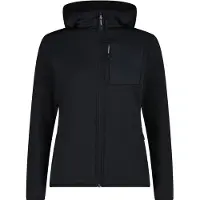 CMP Woman Fleece Jacket FIX Hood antracite (U423) 46