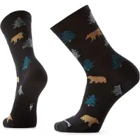 Smartwool - Everyday Through The Trees Crew - Multifunktionssocken Gr 46-49 schwarz
