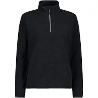 CMP Woman Fleece Fleece Sweat nero mel. (U973) 44