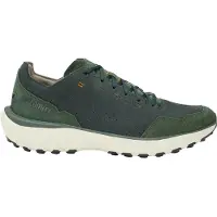 Dolomite Carezza Go Leather atmungsaktive und leichte Herren Freizeitschuhe mit Leder und Textilfutter und super Dämpfung Dark Green EU 45,7