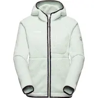 Mammut - Women's Falera Pro ML Hooded Jacket - Fleecejacke Gr M grau/weiß