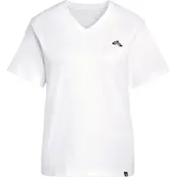 Adidas T-Shirt SPORTSWEAR "SUMMER SLIDE GRAPHIC MIT V-AUSSCHNITT", Damen, Gr. XS, weiß, Obermaterial: 100% Baumwolle, Shirts T-Shirt